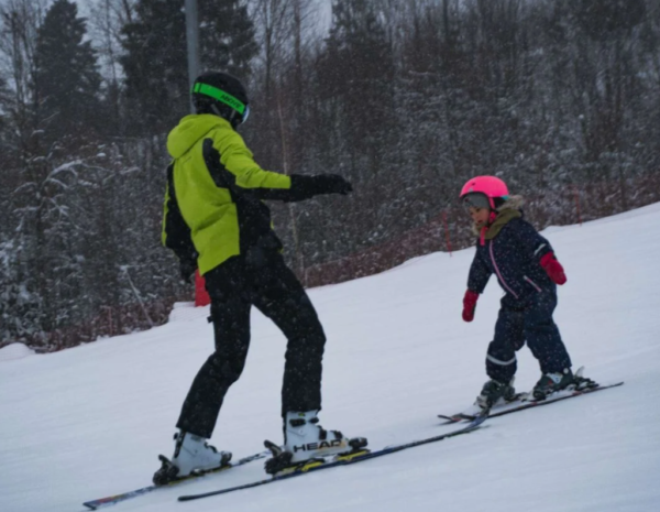 обучение горные лыжи дети